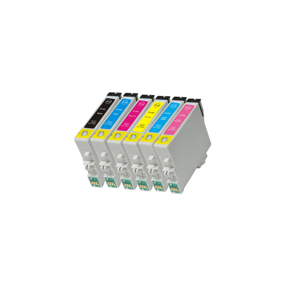 Tinta compatible Dayma para EPSON T0482 Cian 450 pag.