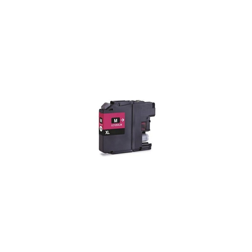 Tinta compatible Dayma para BROTHER LC125 Magenta 1200 pag.