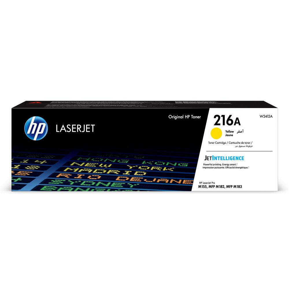 Toner original HP W2412A (216A) Amarillo