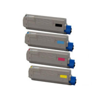 Toner genérico para OKI C610 Negro 8000 pag.