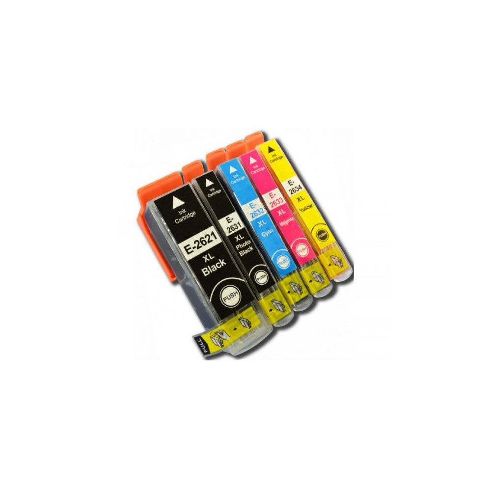 Tinta genérica para EPSON T2631 photo negro 12.5ml