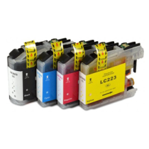 Tinta genérica para BROTHER LC221 / LC223 Negro