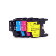 Tinta genérica para BROTHER LC1220 / LC1240 / LC1280 XL Negro