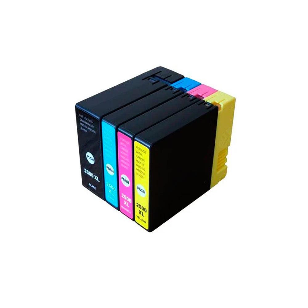 Tinta genérica para CANON PGI2500 XL Magenta