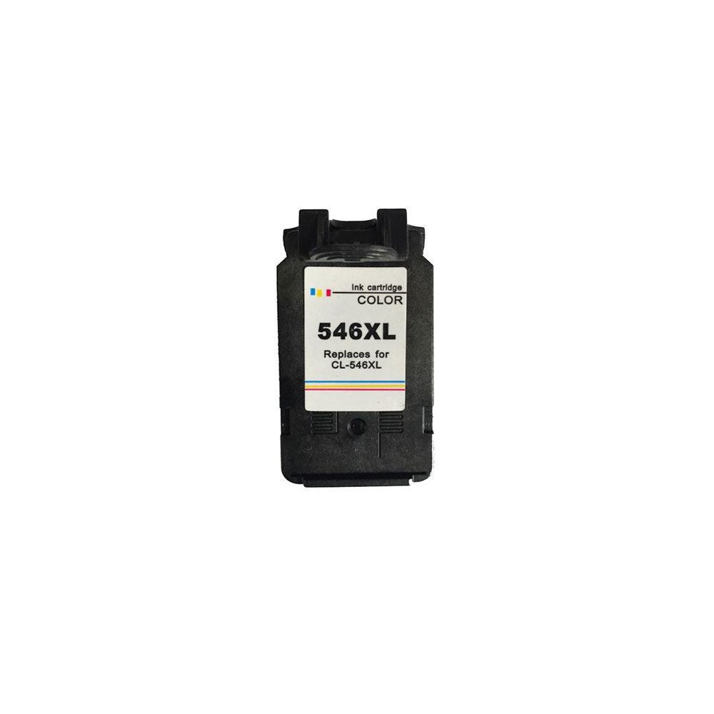Tinta reciclada genérica para CANON CL546 XL Color (Muestra nivel de tinta)
