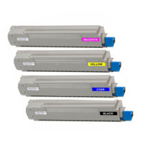 Toner genérico para OKI C801 Negro