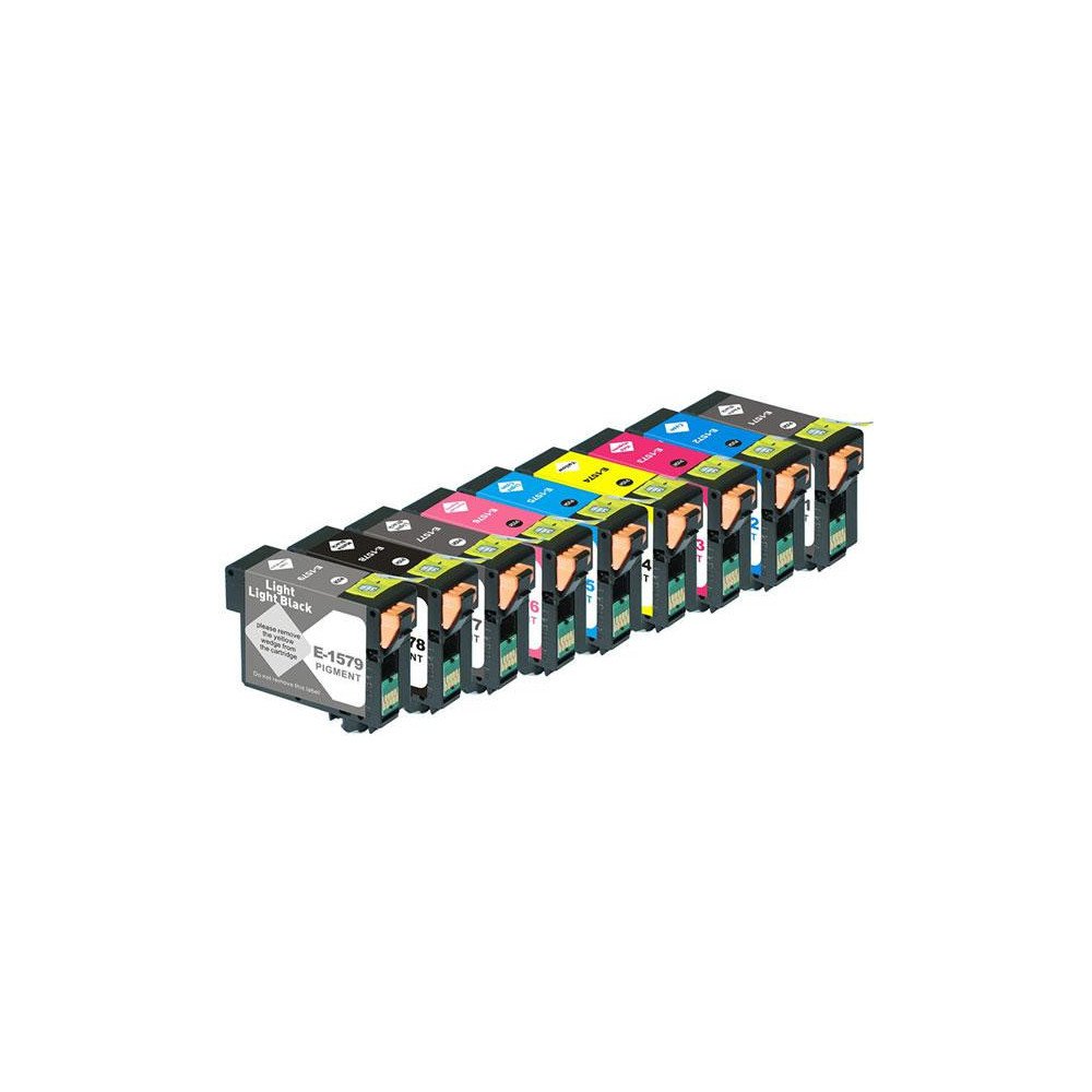 Tinta genérica para EPSON T1577 negro light