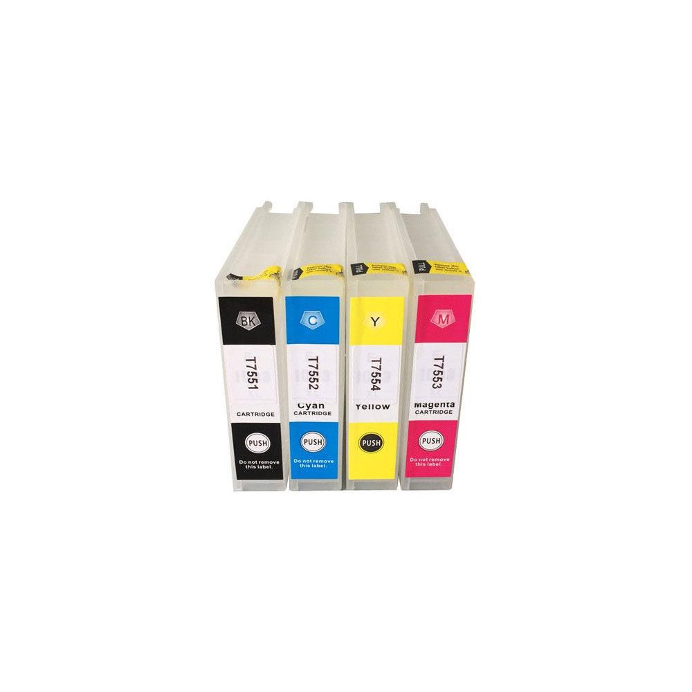 Tinta genérica para EPSON T7562 / T7552 XL Cian