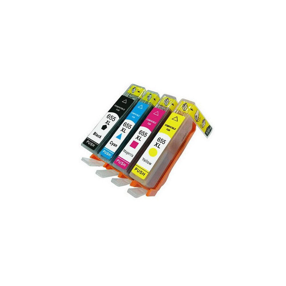 Tinta compatible Dayma para HP N655 XL Amarillo 2600 pag.