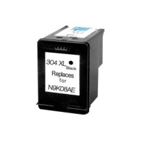 Tinta reciclada genérica para HP n304 XL Negro V.3 (Muestra nivel de tinta)