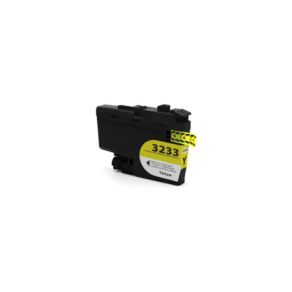 Tinta compatible Dayma para BROTHER LC3233 Amarillo 1500 pag.