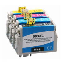 Tinta genérica para EPSON 603 XL / T03a2 / T03u2 / Cian