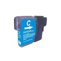 Tinta compatible Dayma para BROTHER LC980 XL / LC1100 XL / LC985 Cian 260 pag.