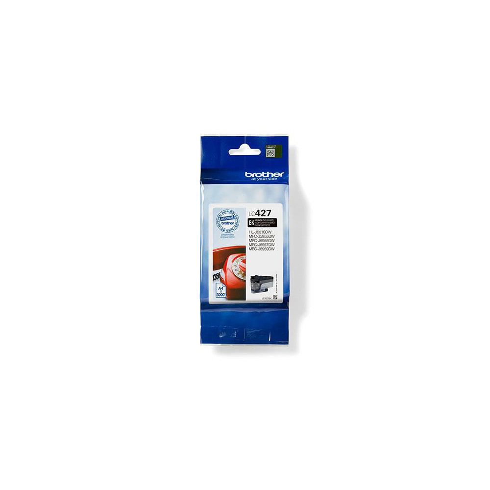 Tinta Original Brother LC427 Negro / 3.000 Pag.