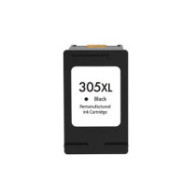Tinta reciclada genérica para HP n305 XL Negro (Muestra el nivel de tinta)