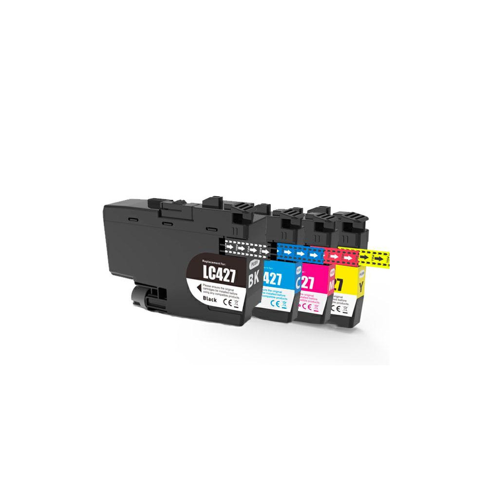 Tinta compatible Dayma para BROTHER LC427 Amarillo 1500 pag.