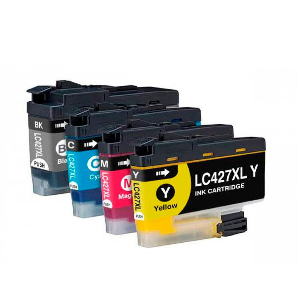 Tinta genérica para BROTHER LC427 XL Amarillo 5.000 pag.