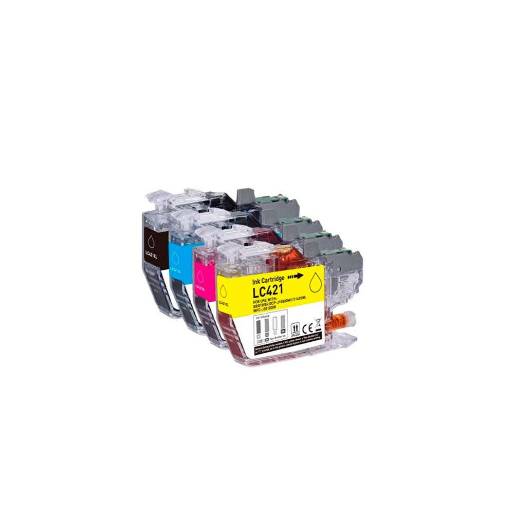 Tinta compatible Dayma para BROTHER LC421 Cian 200 pag.