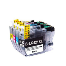 Tinta compatible Dayma para BROTHER LC421 XL Magenta 500 pag.