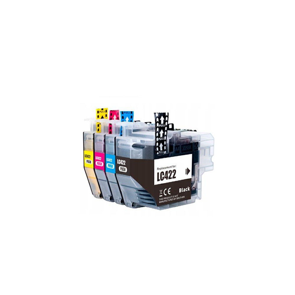Tinta compatible Dayma para BROTHER LC422 Negro 550 pag.