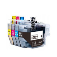 Tinta compatible Dayma para BROTHER LC422 Magenta 550 pag.