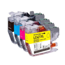 Tinta genérica para BROTHER LC421 XL Negra