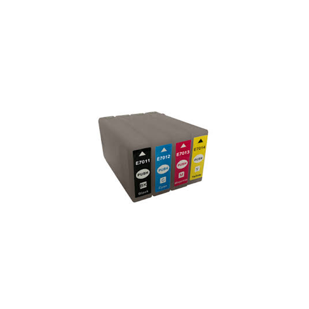 Tinta genérica para EPSON T7011 / T7021 / T7031 Negro 3400 pag.