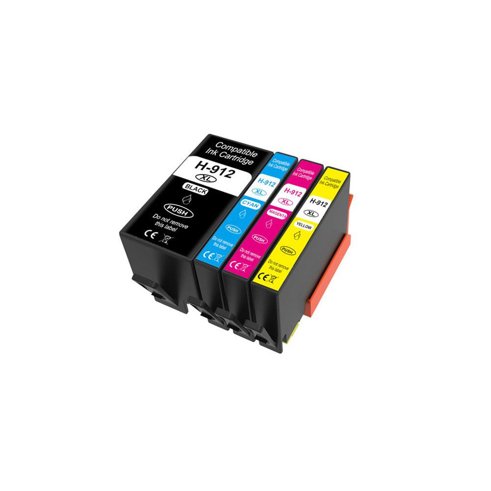 Tinta genérica para HP N912 XL Negro Chip Anti Actualzaciones / 825 Pag. / 3yl84ae