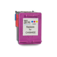 Tinta reciclada genérica para HP N301 XL Color ch564ee Ultima version