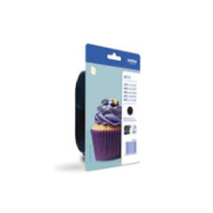 Tinta Original Brother LC123 / Negro / Lc123bkbp / Sin CAJA