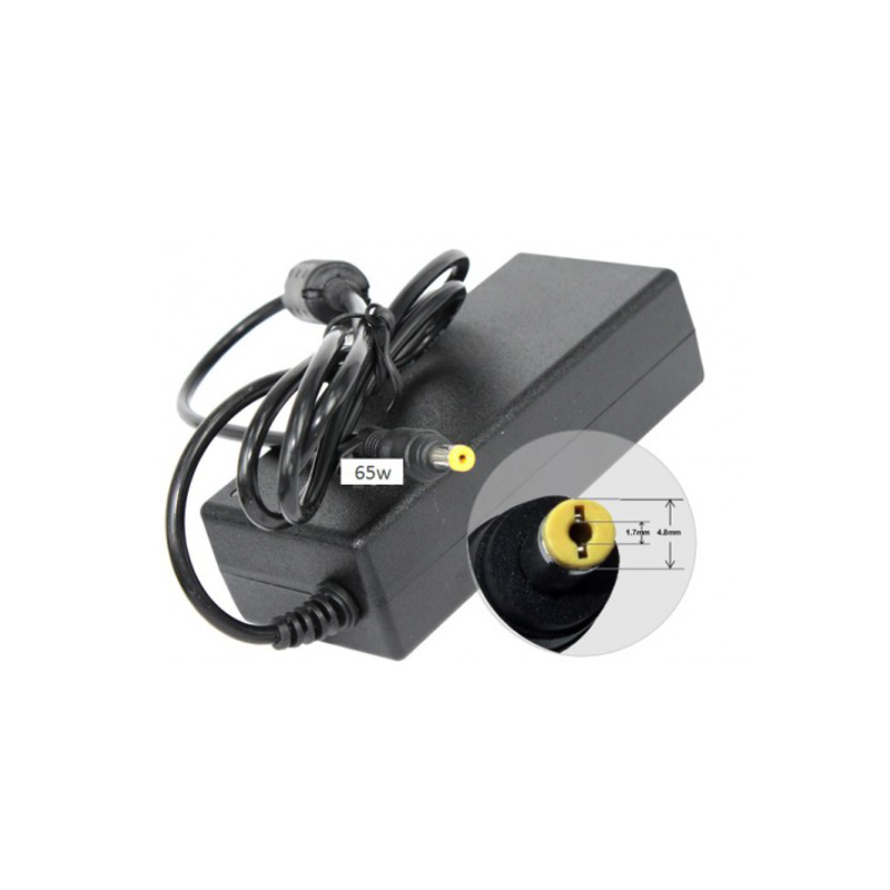 Cargador compatible para portátil HP 65W 18.5V 3.5A 4.8x1.7 mm Dayma