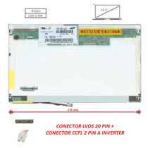 Pantalla compatible para portátil LCD 12.1\ 20 Pines WXGA"