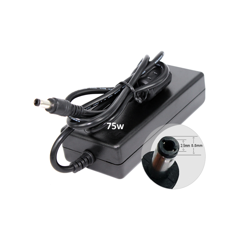Cargador compatible para portátil TOSHIBA 75W 19V 3.95A 5.5x2.5 mm Dayma