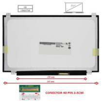 Pantalla compatible para portátil LED 11.6\ SLIM 40 Pines HD con Brackets"