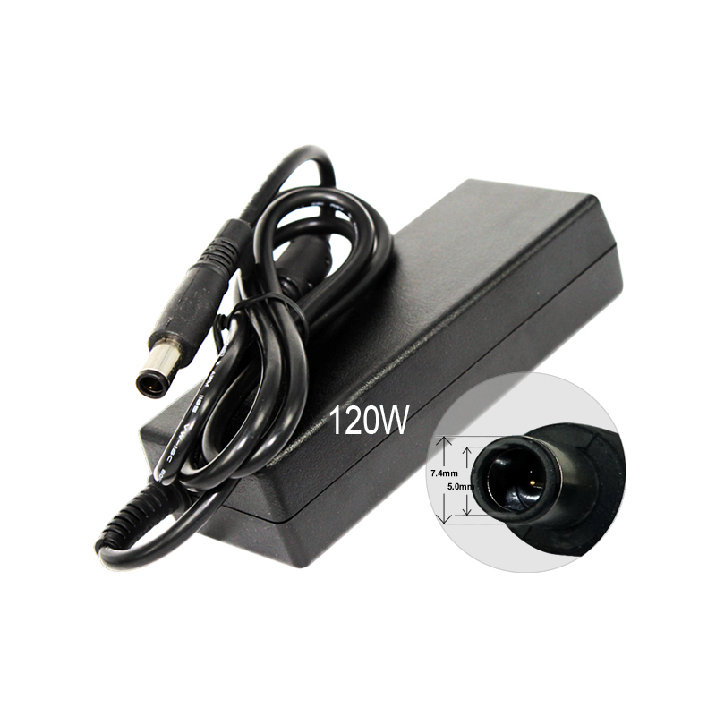 Cargador compatible para portátil HP 120W 18.5V 6.5A 7.4x5.0 mm Dayma
