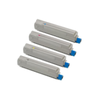 Toner compatible Dayma para OKI C8600 / C8800 / 43487711 / Negro 6.000 pag.