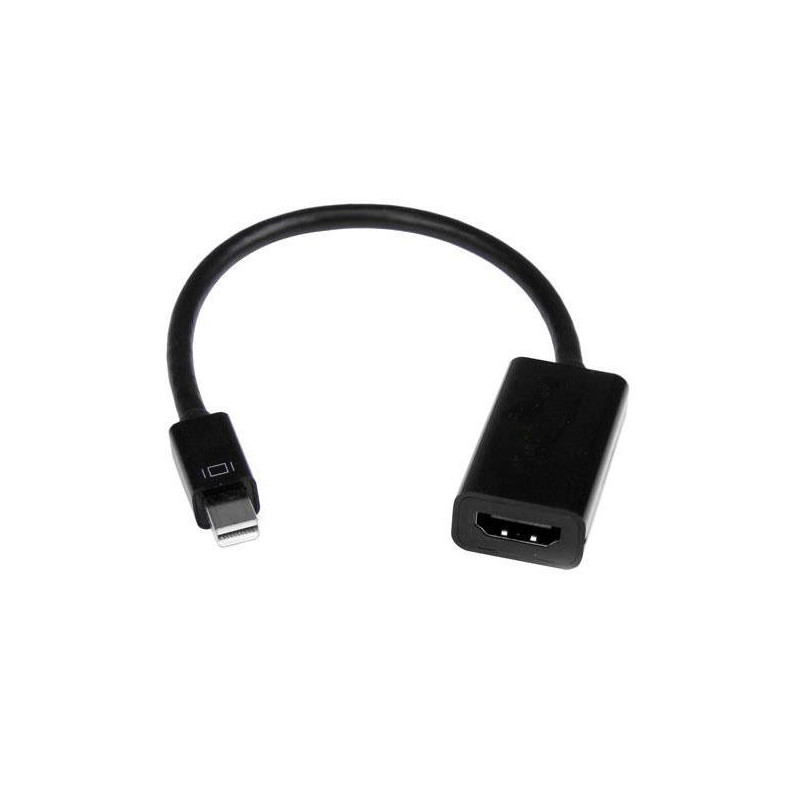 Adaptador Mini DisplayPort a HDMI / Negro / a-mdpm-HDMIf-02
