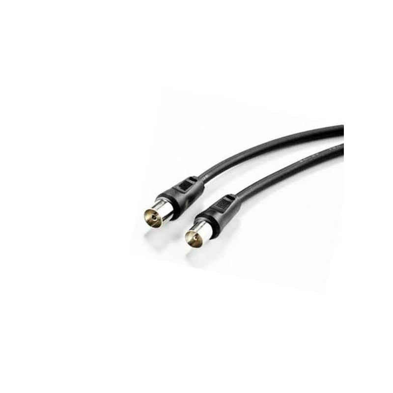 Cable antena tv 75 ohm M/H 1.8m Nanocable / 10.26.0202