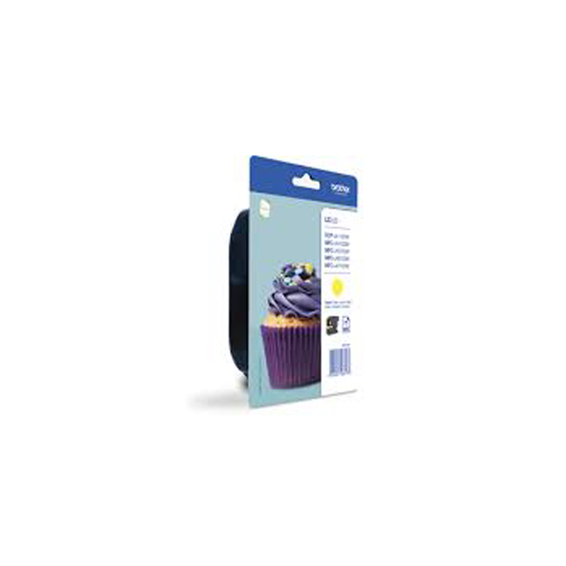 Lc123ybp cartucho de tinta 1 pieza(s) original amarillo