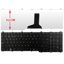 Teclado compatible para portátil TOSHIBA C650 / L670/ L755 / C660 / L660 / L655 / L750 / Negro