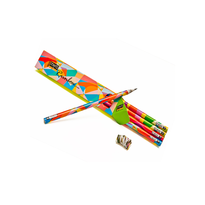 Lapiz OBON Colourful World pack 10 unidades