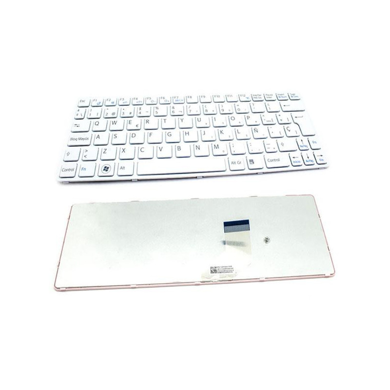 Teclado compatible para portátil SONY sve11 series blanco