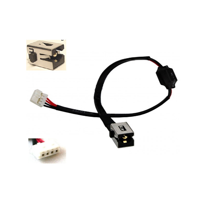Dc-Jack para portatil Toshiba c850 / l850 / c855d / l870d / c55-a / l50-a  23.5cm