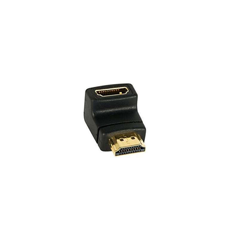 Adaptador HDMI acodado M/H Nanocable  10.16.0011