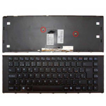 Teclado compatible para portátil SONY Vaio vpc-ea negro con marco /  mp-09l16e0-886