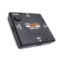 Switch HDMI 3x1 / Soporte 3D / Hdcp 1.2 / Bulk