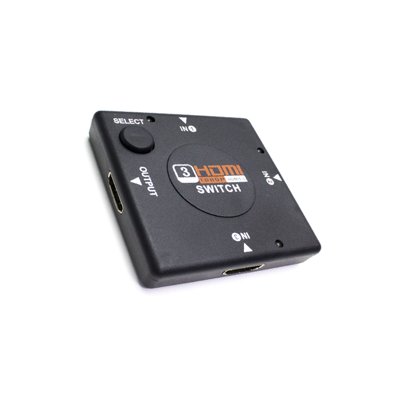 Switch HDMI 3x1 / Soporte 3D / Hdcp 1.2 / Bulk