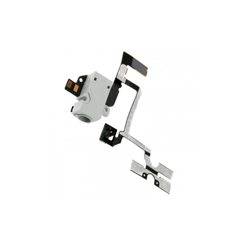 Cable flex volumen iPhone 4 blanco