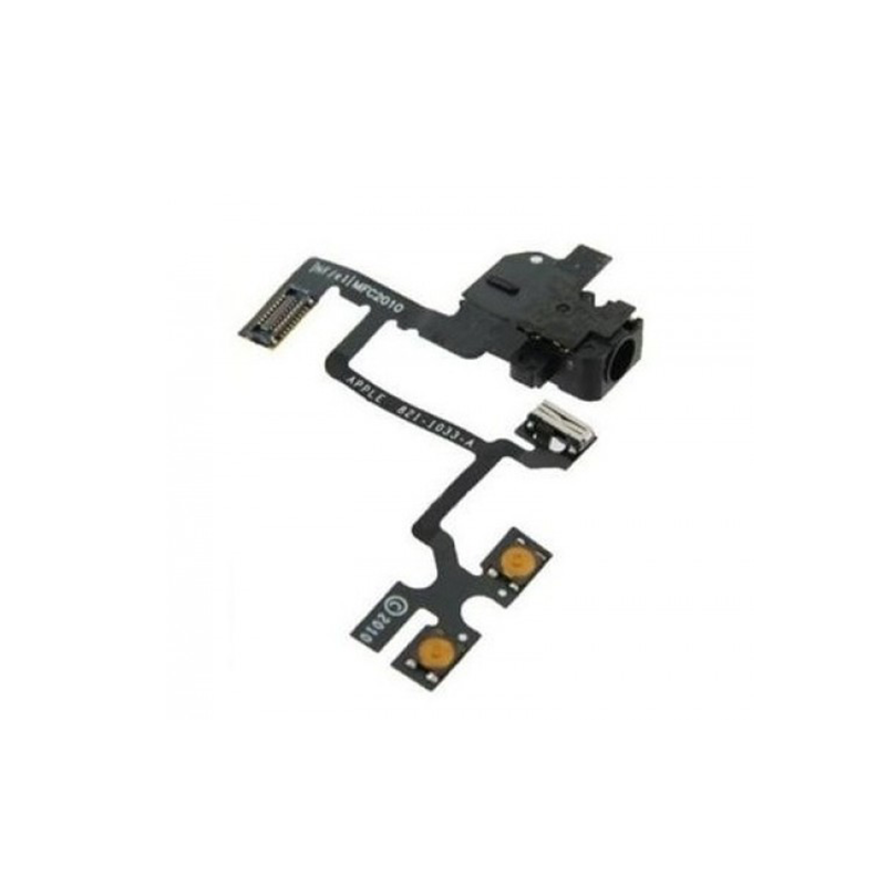 Cable flex volumen iPhone 4 negro
