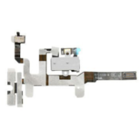 Cable flex volumen iPhone 4s blanco